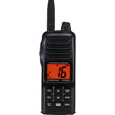 STD-HX380 5 watt Very High Frequency Handheld with Land Mobile Channels