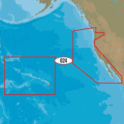 C-MAP CMAP-M-NA-D024-MS 4D US West Coast & Hawaii -  C-Map USA Inc