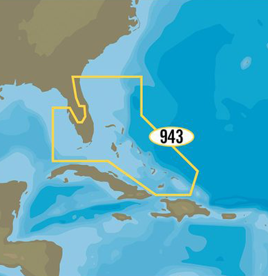 Picture of C-MAP CMAP-M-NA-D943-MS 4D Florida & The Bahamas