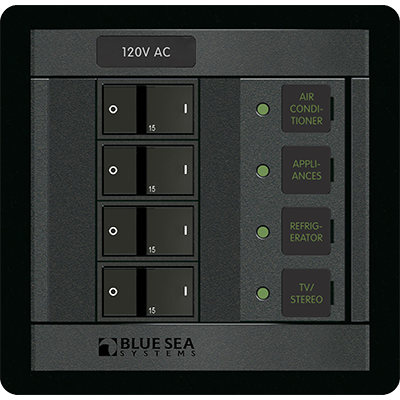 360 Panel 120V AC Panel with 4 Positions