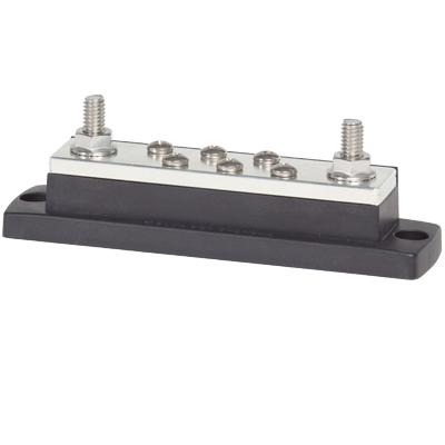 Blue Sea Systems MaxiBus 250A Marine Busbar, 6 x 10/24 Stud | by West Marine