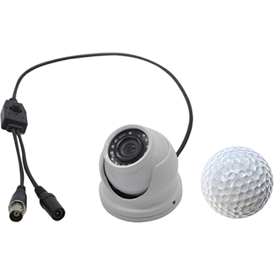 -C55 1000TVL New Mini Dome Camera, White