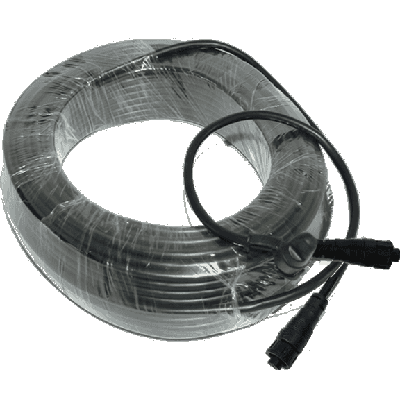 35M Masthead Cable - Black - 35 Meter - Pre-Installed Connectors