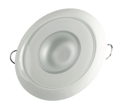 Mirage Flush Mount Non-Dimming LED Down Light, White
