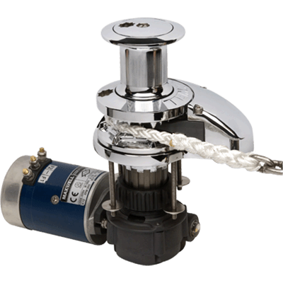 Picture of Maxwell MAX-RC88CAP12V 12V RC Series Windlass with No.1320 Plus Capstan Chain - 0.312 in.