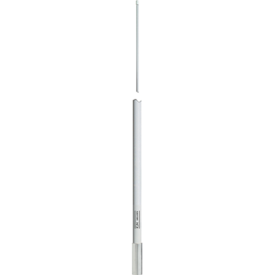 -A862-AMFM 8 ft. Marine AM & FM Antenna, White