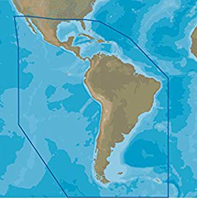 Max-N Plus South America & Caribbean Charts - MicroSD/SD - High-Res Data