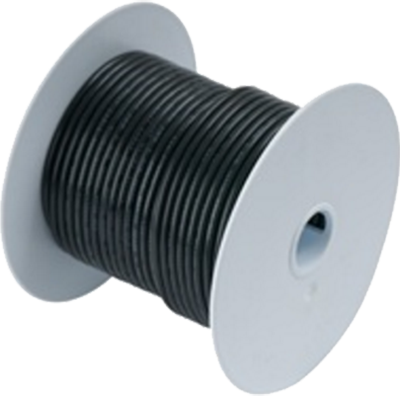 ANC-119010-COLLISION 100 ft. No.4-0 Tinned Copper Wire, Black