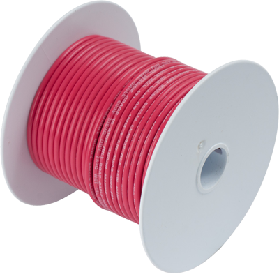 ANC-184803 18 ft. No.14 Tinned Copper Wire, Red