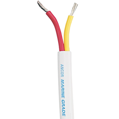 50 ft. No.6-2 Safety Duplex Wire - Red & Yellow