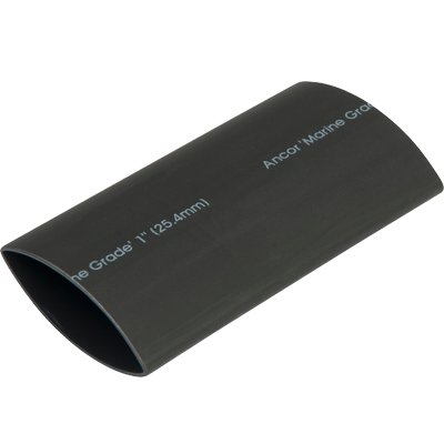 Adhesive Lined Heat Shrink Tube, 3:1 I.D. Shrink Ratio, Black, 48 in