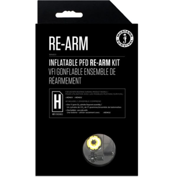 Mustang Survival Type H (MIT 70) Inflatable Life Jacket Rearming Kit, Manual/Automatic, 16 g. | by West Marine