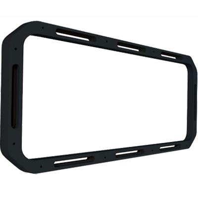 FUS-010-12589-00 Sound Panel Spacer - Black - 22 mm