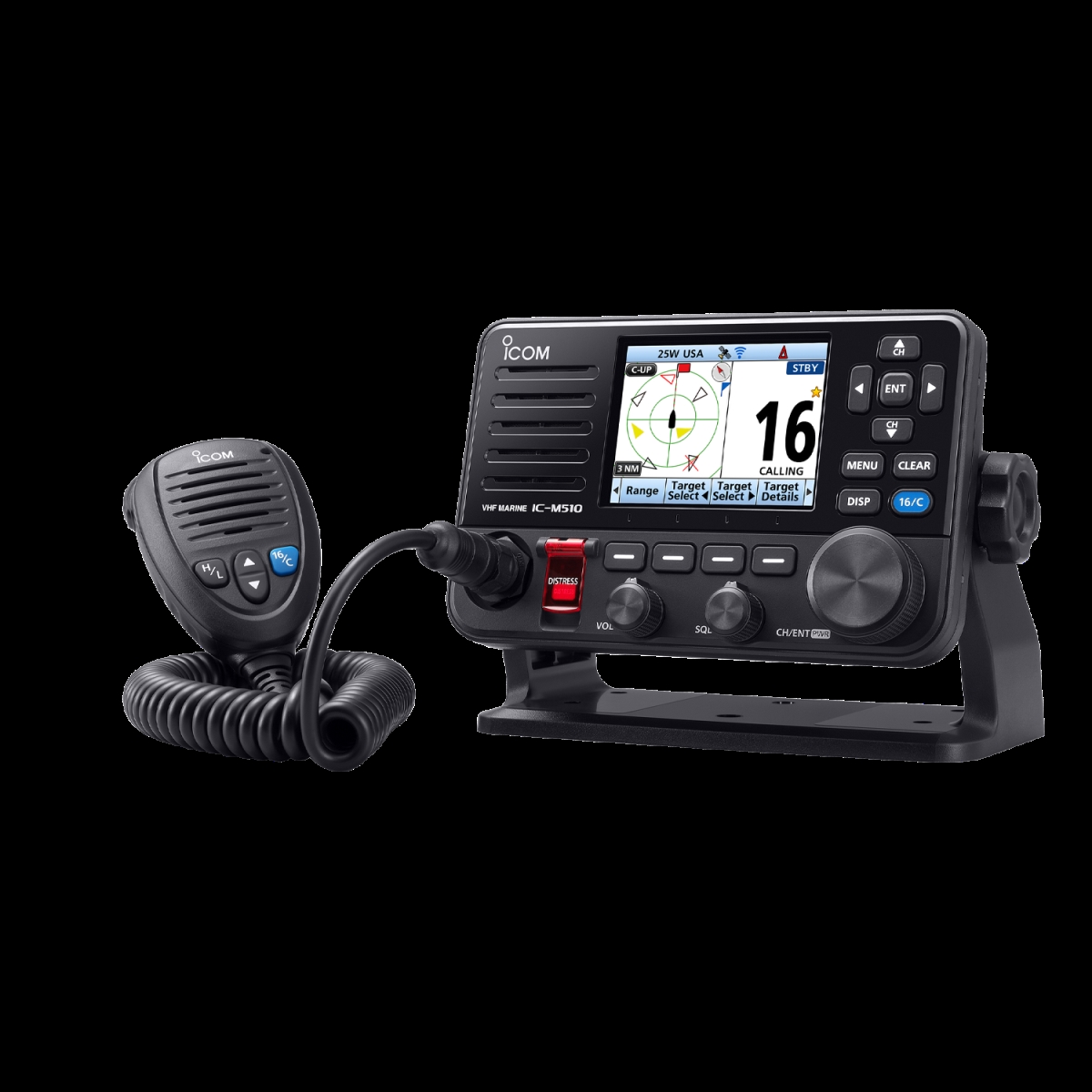 Picture of Icom IC-M510 Class-D DSC VHF Marine Radio with WLAN Function