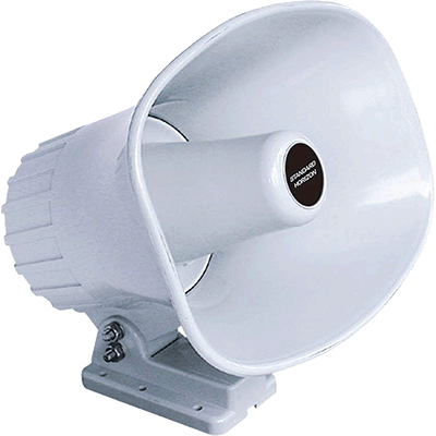 Horizon 5 X 8In Rectangular Pa/Hailing Horn 4 Ohm