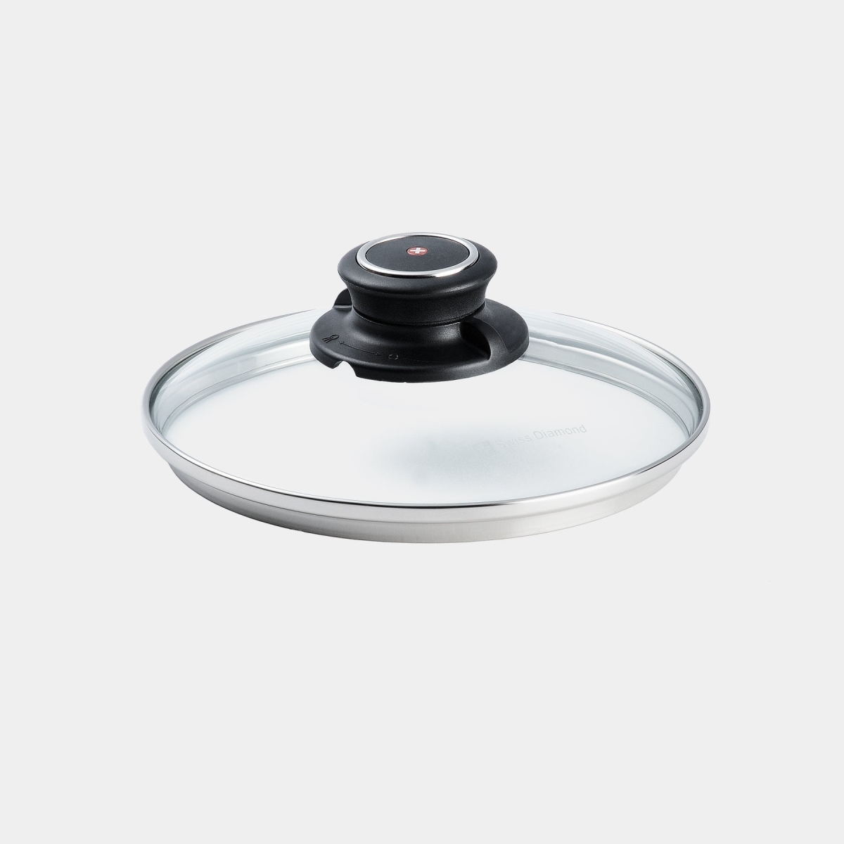 Picture of Swiss Diamond C2638 15 x 10.25 x 4 in. Tempered Glass Lid - Oval Fish Pan
