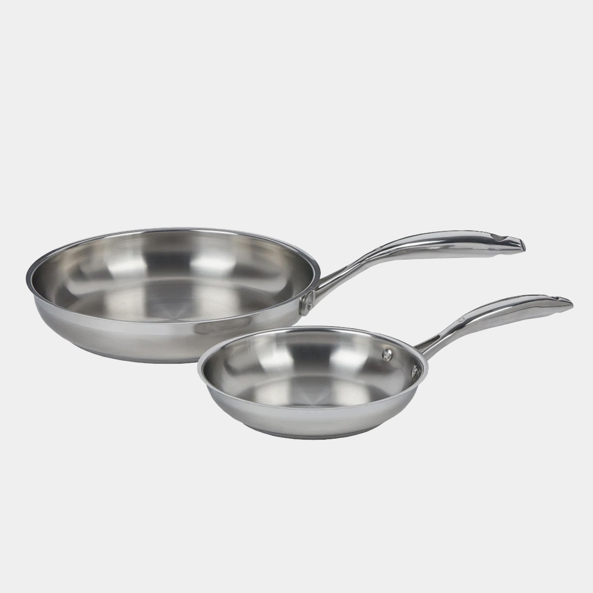 Picture of Swiss Diamond PSLSET02 2 Piece Premium Steel Fry Pan Set for PSL3520i & PSL3528i
