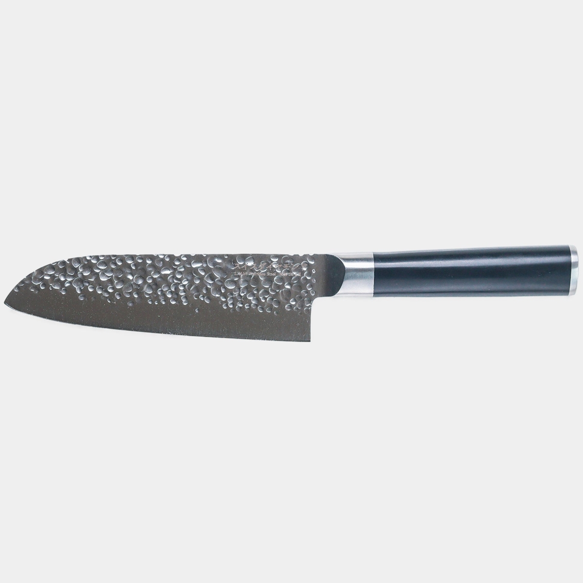 Picture of Swiss Diamond SDKBH02 7 in. Hammered Santoku Knife