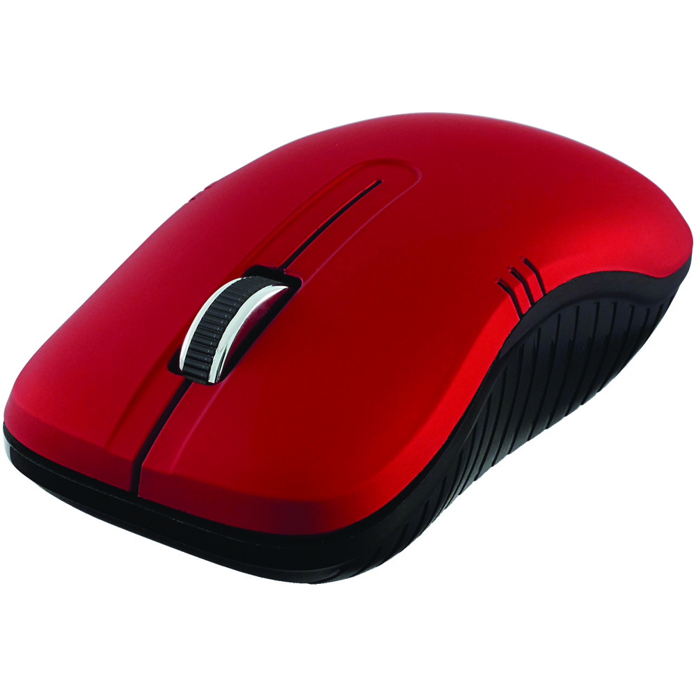 Commuter Series Wireless Notebook Optical Mouse - Matte Red