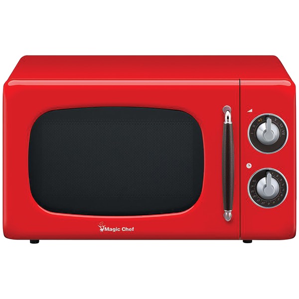 Picture of Magic Chef RA50849 0.7 cu. ft. 700W Retro Microwave&#44; Red