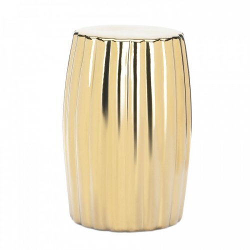 Picture of Accent Plus 10018883 Gold Decorative Stool