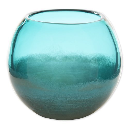 Picture of Accent Plus 10019132 Aqua Fish Bowl Vase&#44; Blue - Small
