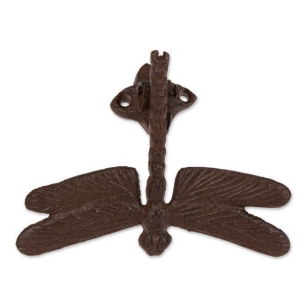 Picture of Accent Plus 4506231 Dragonfly Cast Iron Door Knocker&#44; Brown