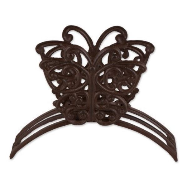 Picture of Accent Plus 4506271 Butterfly Cast Iron Hose Organizer&#44; Brown