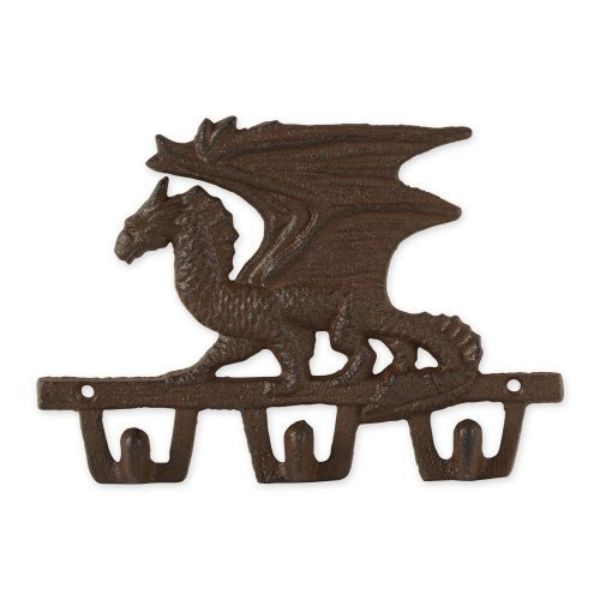 Picture of Accent Plus 4506583 Cast Iron Dragon Wall Hook, Brown