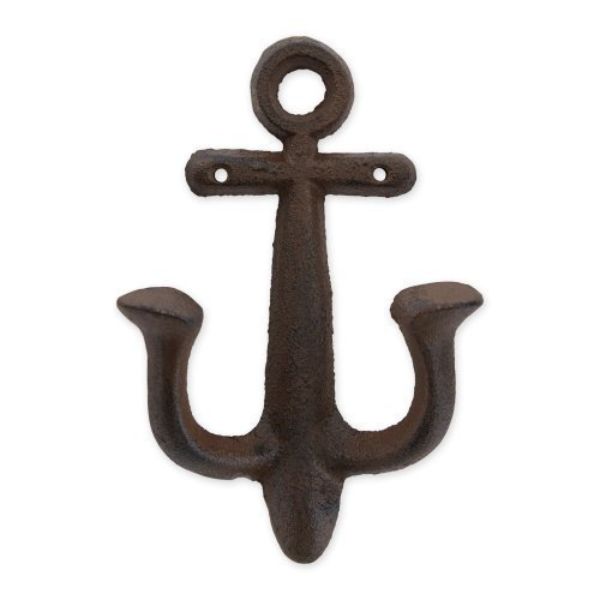 Picture of Accent Plus 4506591 Cast Iron Anchor Wall Hook, Brown
