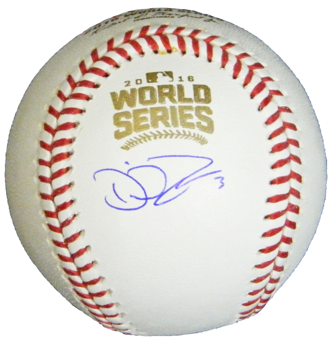 ROSBSB155 David Ross Signed Rawlings Official 2016 World Series MLB Baseball