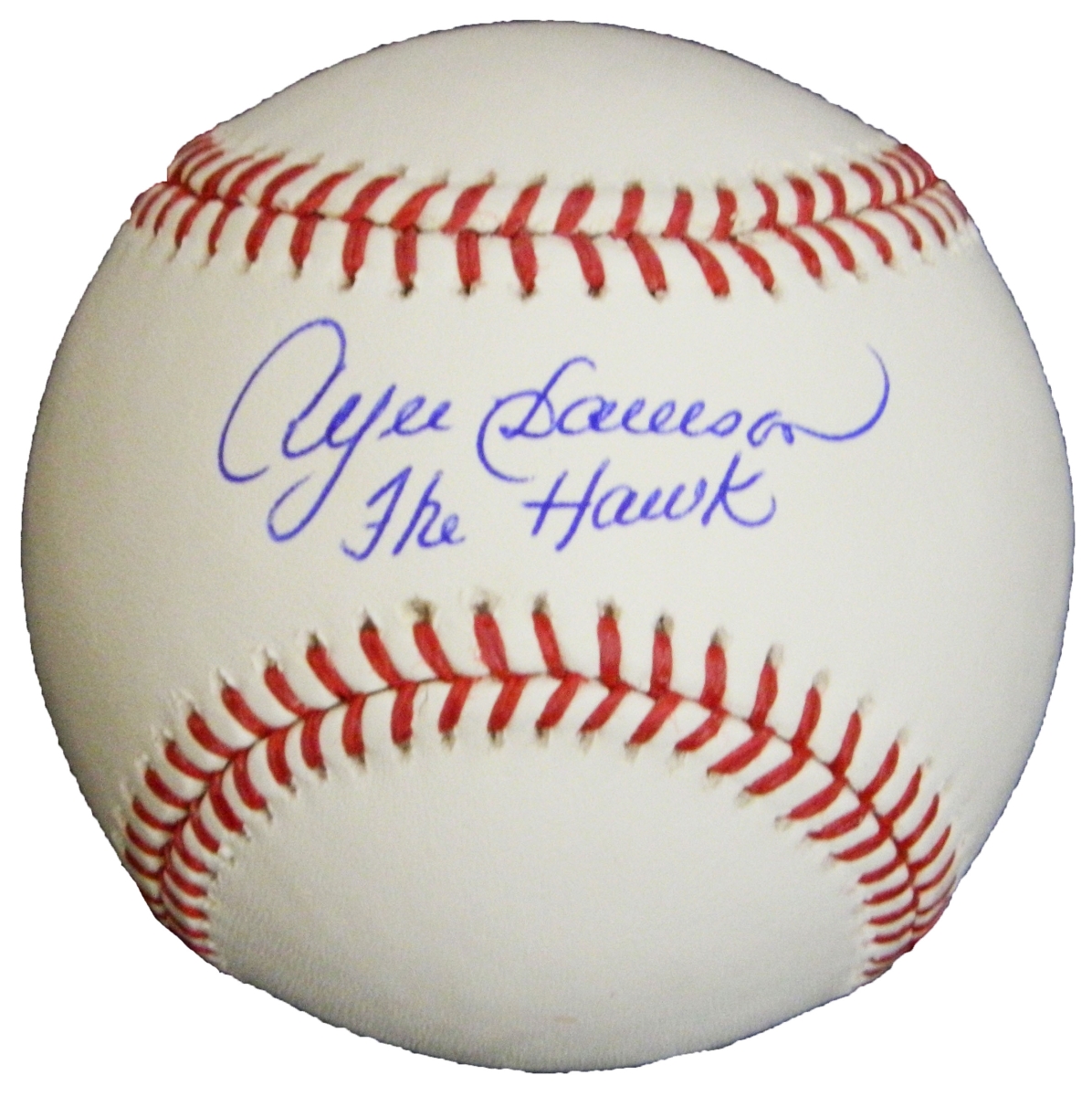 DAWBSB105 Andre Dawson Signed Rawlings Official MLB Baseball with the Hawk