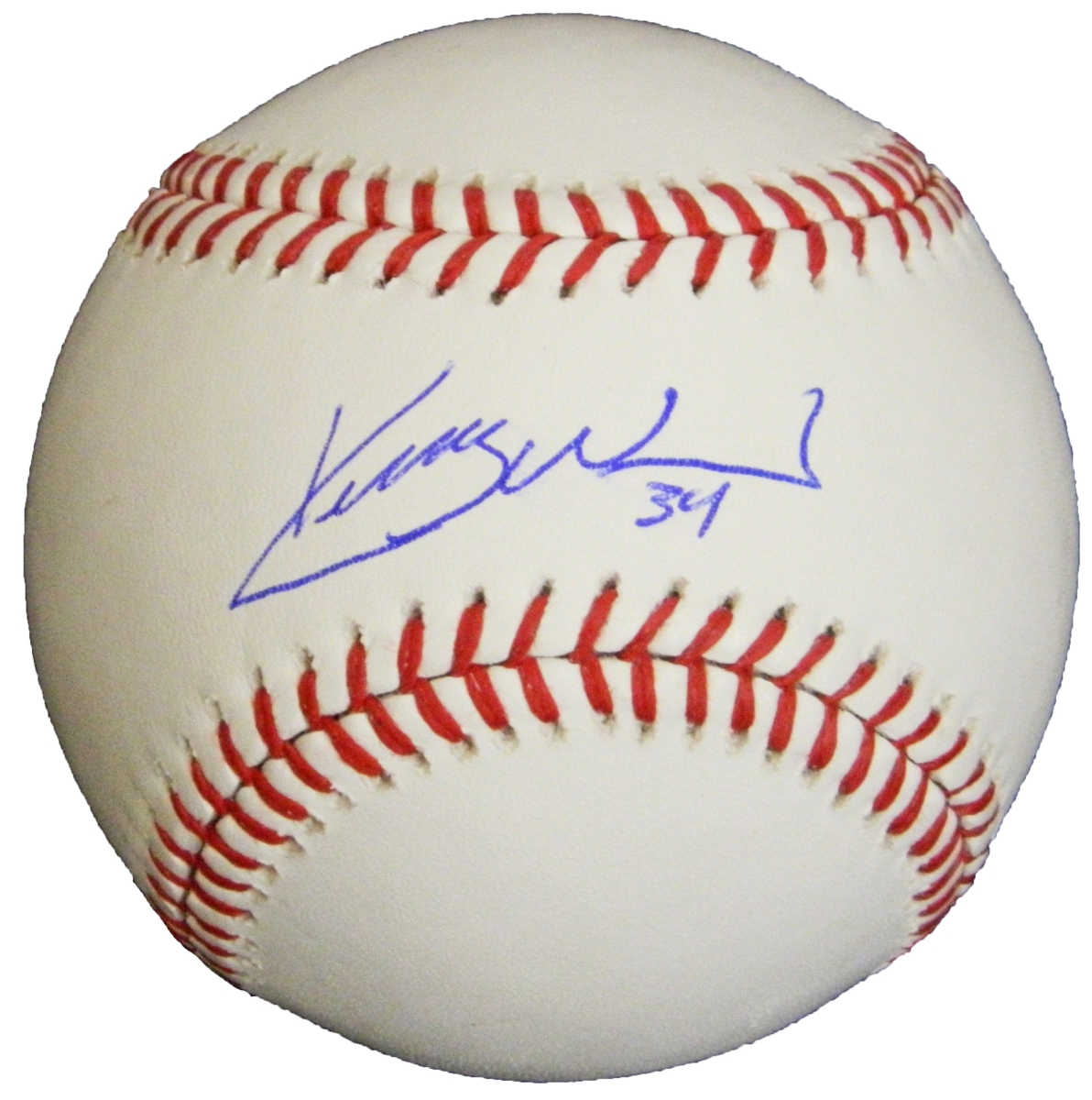 WOOBSB101 Kerry Wood Signed Rawlings Official MLB Baseball