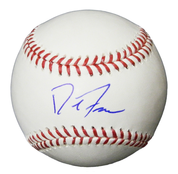 Picture of Schwartz Sports Memorabilia FREBSB103 David Freese Signed Rawlings Official MLB Baseball