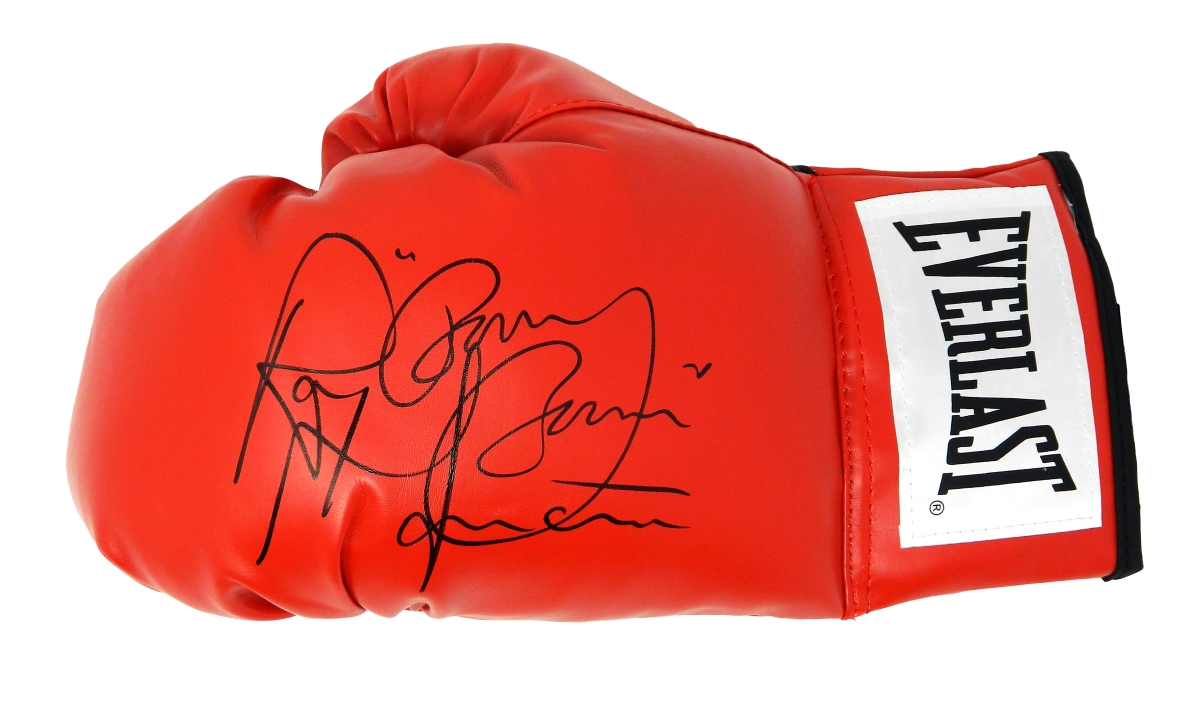 Ray Mancini Signed Everlast Red Boxing Glove with Boom Boom