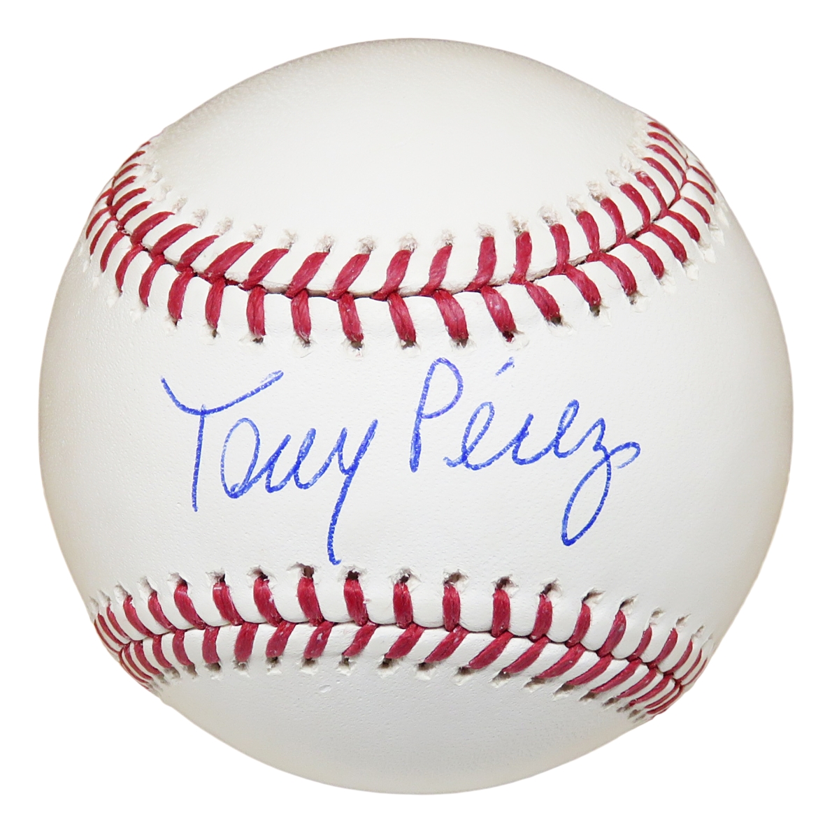 PERBSB130 Tony Perez Signed Rawlings Official MLB Baseball