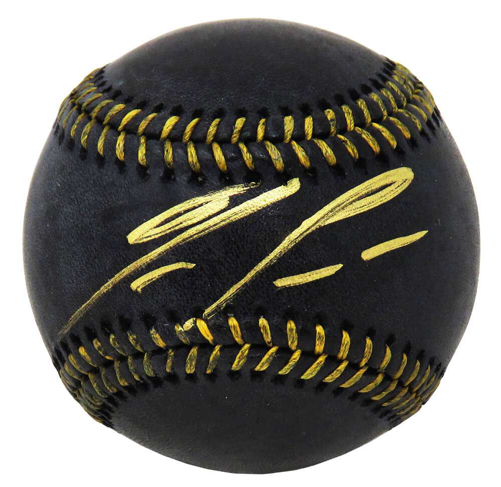 Ronald Acuna Jr. Signed Rawlings Official MLB Baseball - Beckett, Black