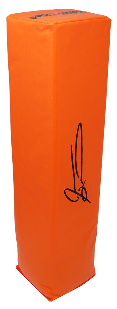 Jevon Kearse Signed Endzone Football Pylon, Orange