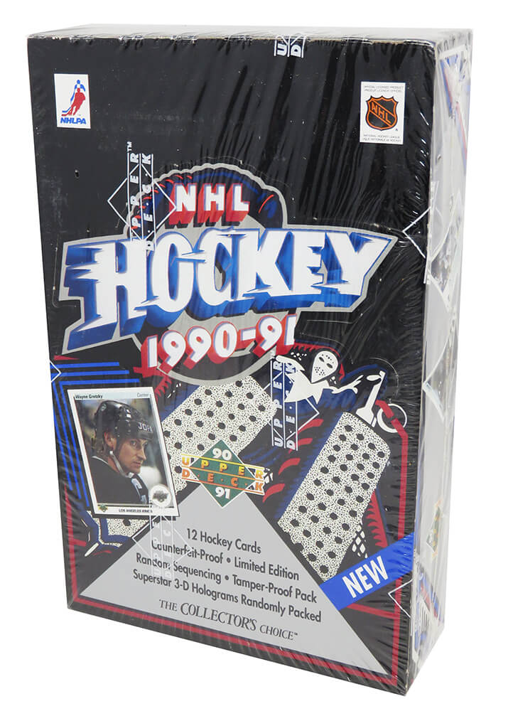 Picture of Schwartz Sports Memorabilia BX490UHF1 1990-1991 Upper Deck Hockey Low Series Factory Sealed Box - Pack of 36