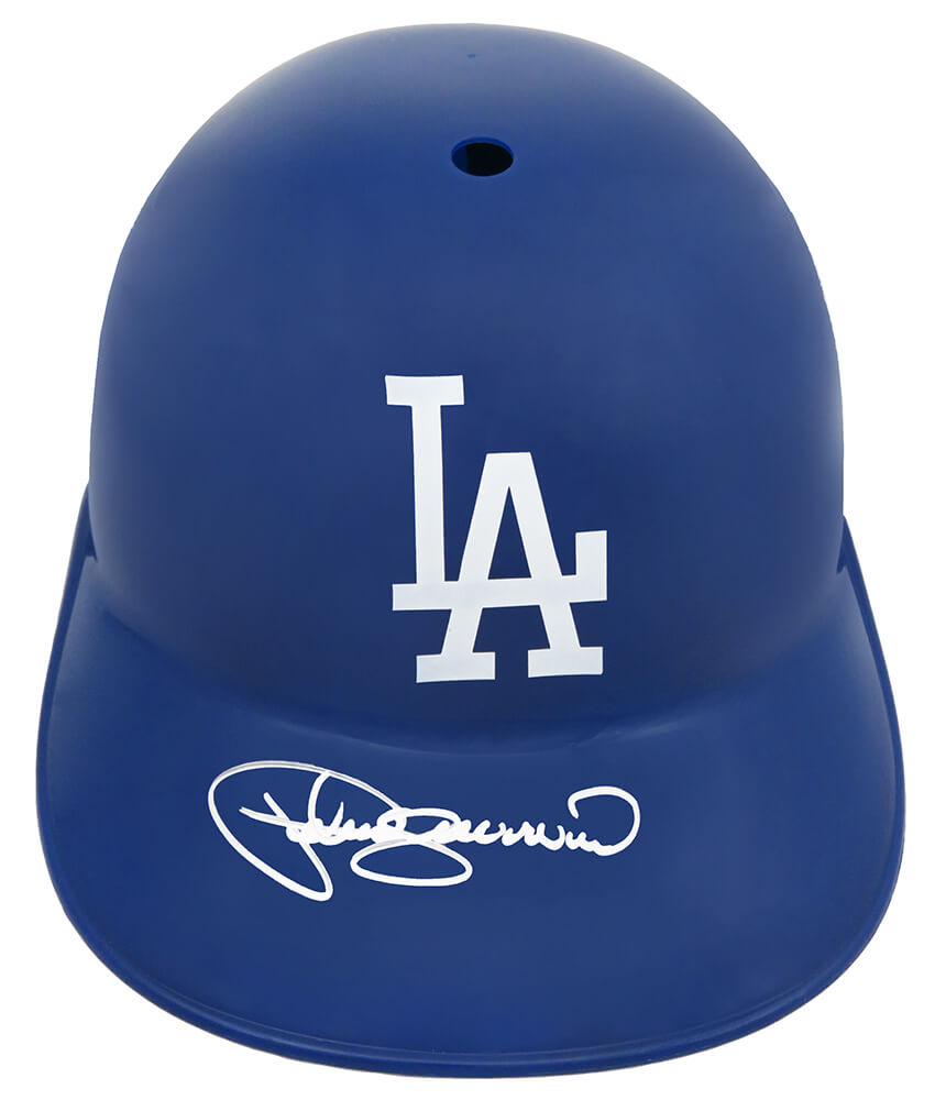 Picture of Schwartz Sports Memorabilia GUEBTH110 Pedro Guerrero Signed Los Angeles Dodgers Replica Souvenir Batting Helmet
