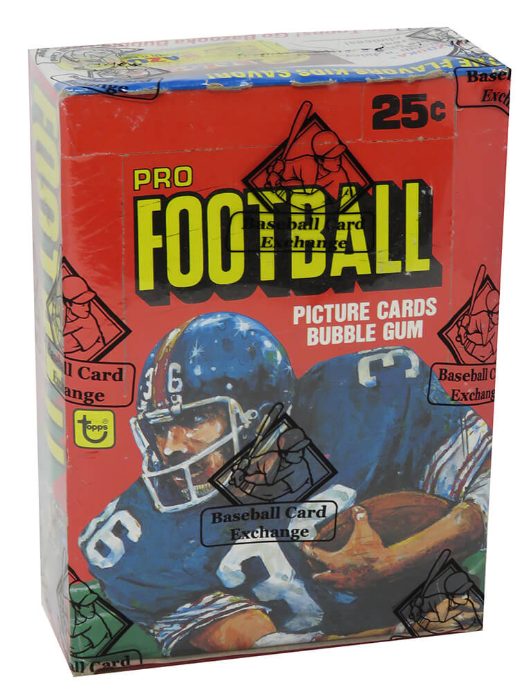 BX380TWE2 1980 Topps Football Unopened Wax Box BBCE Sealed Wrapped Card for In 1979 Wrappers - Pack of 36 -  Schwartz Sports Memorabilia