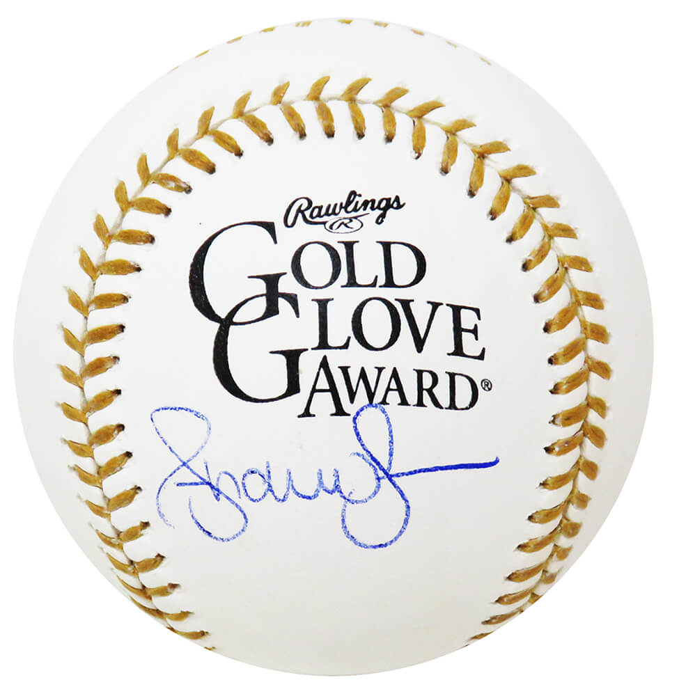 JONBSB123 Andruw Jones Signed Rawlings Glove Logo MLB Baseball, Gold -  Schwartz Sports Memorabilia