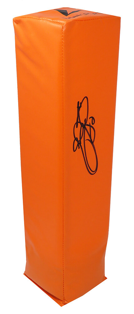 SMIPYL301 Emmitt Smith Signed Endzone Pylon, Orange