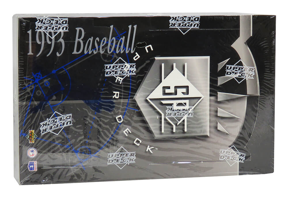 BX193SPF1 1993 Upper Deck SP Foil Baseball Cards Unopened Factory Sealed Box - Derek Jeter Foil RC - 24 Packs