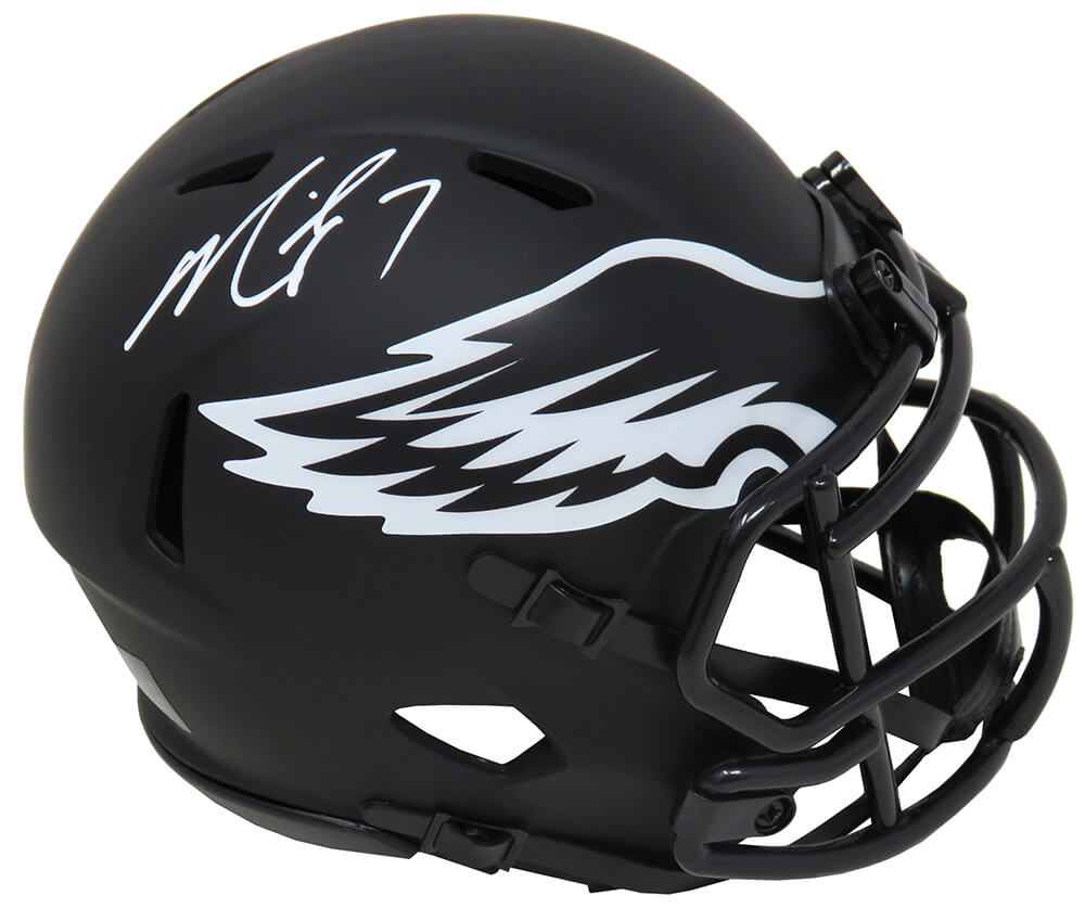 Picture of Schwartz Sports Memorabilia VICMIN308 Michael Vick Signed Philadelphia Eagles Eclipse Riddell Speed Mini Helmet