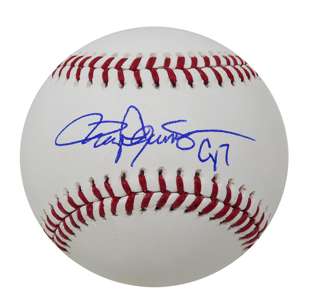 CLEBSB101 Roger Clemens Signed Rawlings Official MLB Baseball with Cy7