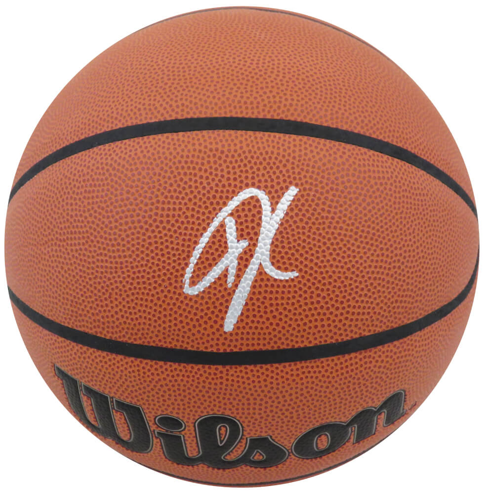 ANTBSK205 NBA Giannis Antetokounmpo Signed Wilson Indoor & Outdoor Basketball