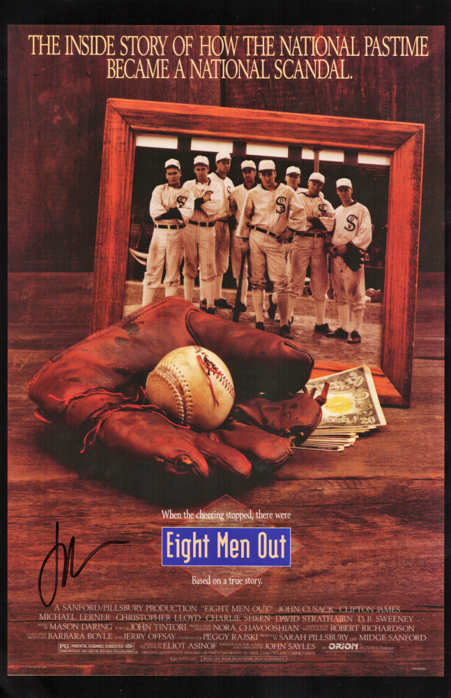 Picture of Schwartz Sports Memorabilia CUSPST503 11 x 17 in. John Cusack Signed Eight Men Out Movie Poster