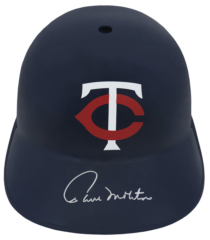 MOLBTH102 MLB Paul Molitor Signed Minnesota Twins Replica Souvenir Batting Helmet
