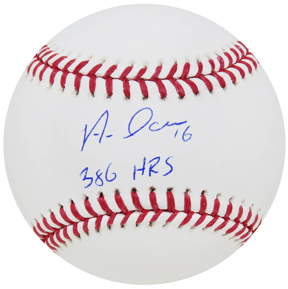 RAMBSB130 Aramis Ramirez Signed Rawlings Official MLB Baseball with 386 HR